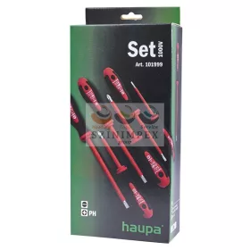 Haupa csavarhúzó készlet 6db-os 1000 V 101999/PZ