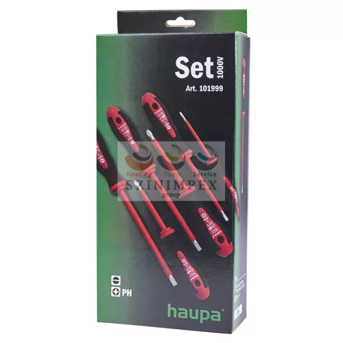 Haupa csavarhúzó készlet 6db-os 1000 V 101999/PZ