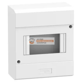   Schneider Electric MICRO PRAGMA kiselosztó, ajtó nélkül, falon kívüli, 6 modul