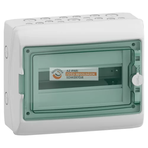 MUREVA (Kaedra) Kiselosztó, átlátszó ajtó, 1x12 modul