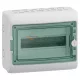 Schneider Electric MUREVA (kaedra) kiselosztó, átlátszó ajtó, 1 × 12 modul