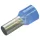 Haupa érvéghüvely 0,25/6 mm világoskék 270714
