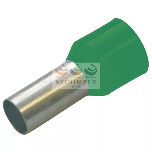 Haupa érvéghüvely 0,34/6 mm smaragd 270716