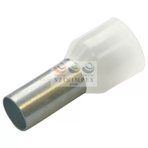 Haupa érvéghüvely 0,75/8 mm fehér 270721