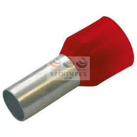 Haupa érvéghüvely 1,5/8 mm piros 270726