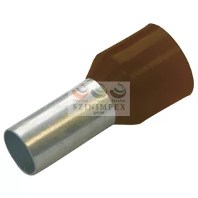 Haupa érvéghüvely 25/16 mm barna 270750