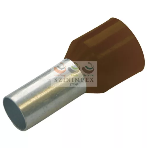 Haupa érvéghüvely 25/16 mm barna 270750