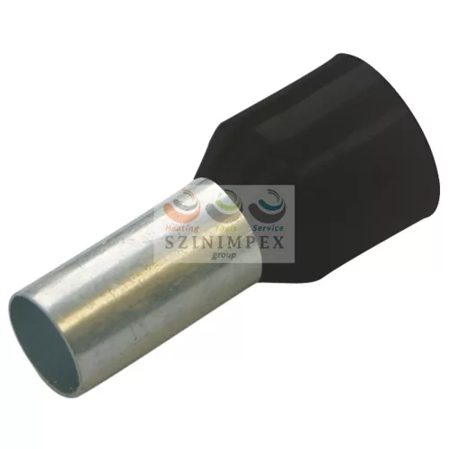 Haupa érvéghüvely 1,5/8 mm fekete 270808