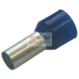 Haupa érvéghüvely 2,5/8 mm kék 270810