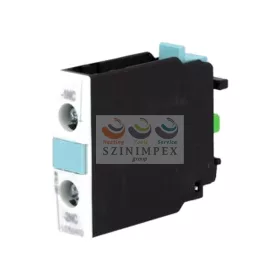   SIEMENS SIRIUS segédérintkező blokk S00-12-höz 2v 1ny 6 A/AC15/230 V előlapra csavaros 3RH1921-1CA01