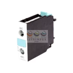   SIEMENS SIRIUS segédérintkező blokk S00-12-höz 2v 1z 6 A/AC15/230 V előlapra csavaros 3RH1921-1CA10