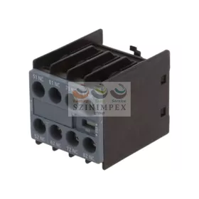   SIEMENS SIRIUS segédérintkező blokk homlokoldali 3RH2--höz 4ny 6 A/AC15/230 V csavaros 3RH2911-1GA04