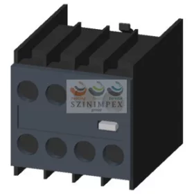   SIEMENS SIRIUS segédérintkező blokk homlokoldali 3RH2--höz 1z 3ny 6 A/AC15/230 V csavaros 3RH2911-1GA13
