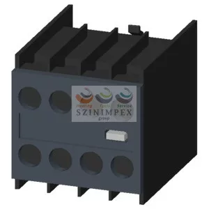 SIEMENS SIRIUS segédérintkező blokk homlokoldali 3RH2--höz 1z 3ny 6 A/AC15/230 V csavaros 3RH2911-1GA13