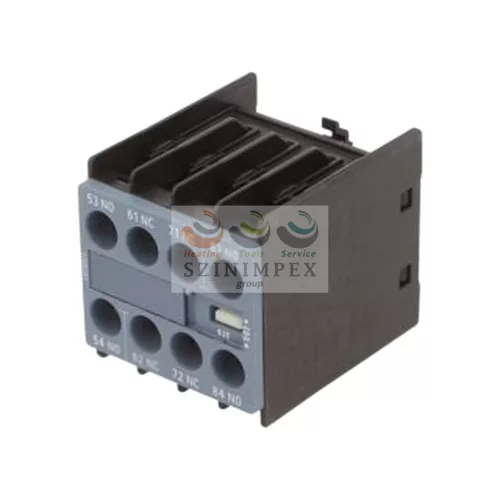 SIEMENS SIRIUS segédérintkező blokk homlokoldali 3RH2--höz 2z 2ny 6 A/AC15/230 V csavaros 3RH2911-1GA22