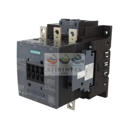 SIEMENS SIRIUS kontaktor (mágneskapcsoló) 75 kW/400 VAC-3 3Z 220-240 V 50 Hz 220-240 VDC 2z 2ny 185 A/AC-1/400 V 3RT1055-6AP36