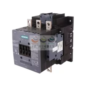   SIEMENS SIRIUS kontaktor (mágneskapcsoló) 90 kW/400 VAC-3 3Z 220-240 V 50 Hz 220-240 VDC 2z 2ny 215 A/AC-1/400 V 3RT1056-6AP36