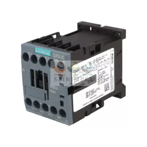 SIEMENS SIRIUS kontaktor (mágneskapcsoló) 4 kW/400 VAC-3 3Z 24 V 50 Hz 1z csavaros 22 A/AC-1/400 V 3RT2016-1AB01
