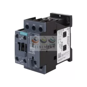   SIEMENS SIRIUS kontaktor (mágneskapcsoló) 5,5 kW/400 VAC-3 3Z 230 V 50 Hz 1z 1ny csavaros 40 A/AC-1/400 V 3RT2024-1AP00