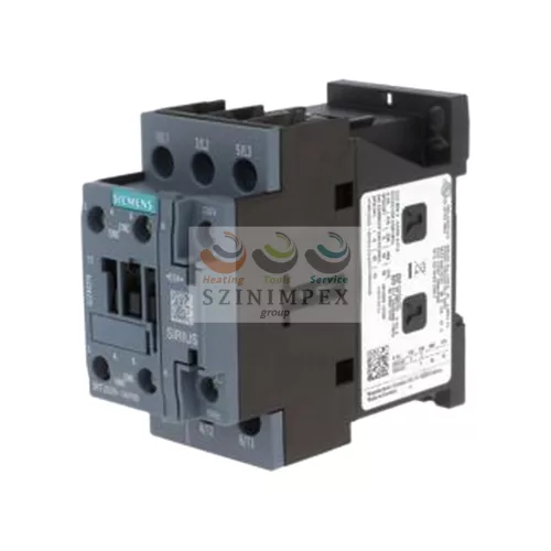 SIEMENS SIRIUS kontaktor (mágneskapcsoló) 7,5 kW/400 VAC-3 3Z 230 V 50 Hz 1z 1ny csavaros 40 A/AC-1/400 V 3RT2025-1AP00