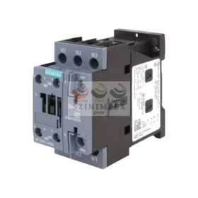  SIEMENS SIRIUS kontaktor (mágneskapcsoló) 11 kW/400 VAC-3 3Z 230 V 50 Hz 1z 1ny csavaros 40 A/AC-1/400 V 3RT2026-1AP00