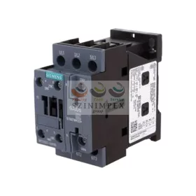   SIEMENS SIRIUS kontaktor (mágneskapcsoló) 15 kW/400 VAC-3 3Z 230 V 50 Hz 1z 1ny csavaros 50 A/AC-1/400 V 3RT2027-1AP00