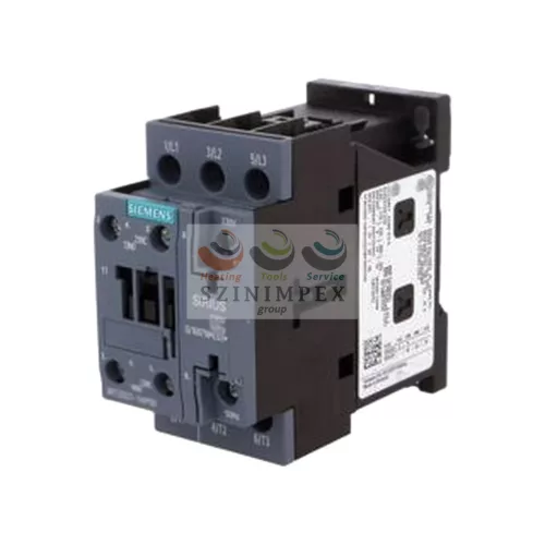 SIEMENS SIRIUS kontaktor (mágneskapcsoló) 15 kW/400 VAC-3 3Z 230 V 50 Hz 1z 1ny csavaros 50 A/AC-1/400 V 3RT2027-1AP00