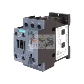   SIEMENS SIRIUS kontaktor (mágneskapcsoló) 18,5 kW/400 VAC-3 3Z 230 V 50 Hz 1z 1ny csavaros 50 A/AC-1/400 V 3RT2028-1AP00