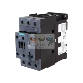   SIEMENS SIRIUS kontaktor (mágneskapcsoló) 18,5 kW/400 VAC-3 3Z 230 V 50 Hz 1z 1ny csavaros 60 A/AC-1/400 V 3RT2035-1AP00