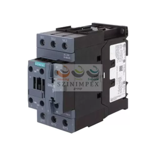 SIEMENS SIRIUS kontaktor (mágneskapcsoló) 30 kW/400 VAC-3 3Z 20-33 V 50 Hz 20-33 VDC 1z 1ny csavaros 3RT2037-1NB30
