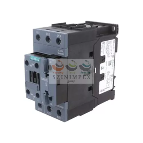 SIEMENS SIRIUS kontaktor (mágneskapcsoló) 37 kW/400 VAC-3 3Z 20-33 V 50 Hz 20-33 VDC 1z 1ny csavaros 3RT2038-1NB30