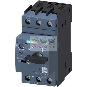   SIEMENS SIRIUS motorvédő kapcsoló 3P 2.8-4 A-hő 100 kA fix mágneses csavaros 3RV2011-1EA10