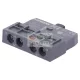SIEMENS SIRIUS segédérintkező blokk homlokoldali 3RV2-höz 2z 0,5 A/AC15/230 V csavaros 3RV2901-1F