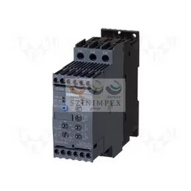   SIEMENS lágyindító egyirányú 200-480 V 11,0 kW/400vszabvány kapcsolás 25 A 3RW sirius 3RW4026-1BB04