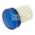 SIEMENS SIRIUS ACT jelzőlámpa fej műanyag d22 kerek kék lapos 1-lámpa fekete műanyag-gyűrű 3SU1001-6AA50-0AA0