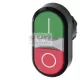SIEMENS SIRIUS ACT kettős nyomógombfej műanyag d22 I/O világító lapos piros/zöld visszaugró 3SU1031-3AB42-0AK0