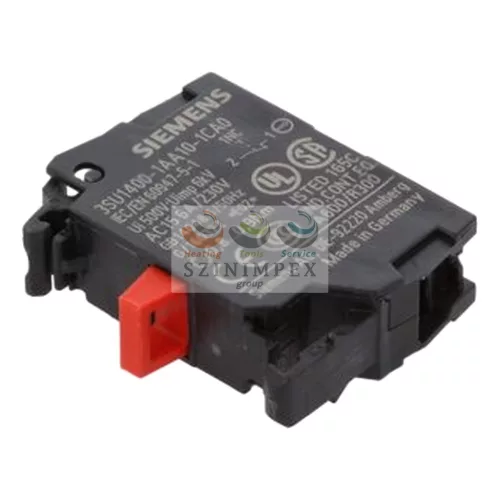 SIEMENS SIRIUS ACT érintkezőelem vezérlőkészülékhez 1ny 6 A/AC15/230 V előlapra csavaros 3SU1400-1AA10-1CA0