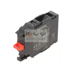   SIEMENS SIRIUS ACT érintkezőelem vezérlőkészülékhez 2ny 6 A/AC15/230 V előlapra csavaros 3SU1400-1AA10-1EA0