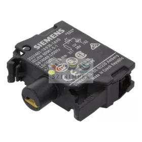   SIEMENS SIRIUS ACT jelzőlámpamodul LED 24 V/AC 24 V/DC sárga-fényű előlapra csavaros 3SU1401-1BB30-1AA0