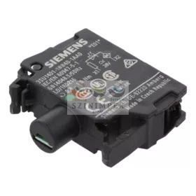   SIEMENS SIRIUS ACT jelzőlámpamodul LED 24 V/AC 24 V/DC zöld-fényű előlapra csavaros 3SU1401-1BB40-1AA0