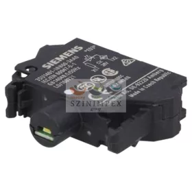   SIEMENS SIRIUS ACT jelzőlámpamodul LED 24 V/AC 24 V/DC fehér-fényű előlapra rugószorításos 3SU1401-1BB60-3AA0