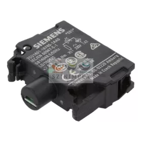   SIEMENS SIRIUS ACT jelzőlámpamodul LED 230 V/AC zöld-fényű előlapra csavaros 3SU1401-1BF40-1AA0