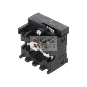   SIEMENS SIRIUS ACT érintkező adapter vezérlőkészülékhez 4modul műanyag előlapra 3SU1500-0BA10-0AA0