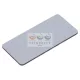 SIEMENS SIRIUS ACT felirati tábla RSU1-hez üres üres ezüst téglalap 27 mm x 12,5 mm x 3SU1900-0AC81-0AA0