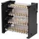 SIEMENS sorkapocssín elosztóblokk 4P 6..16 mm²/8 × 4…10 mm² DIN-sínre lapos 80 A 5ST 5ST2501
