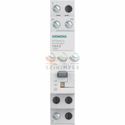 SIEMENS 5TT impulzusrelé sorolható 16 A 184-253 V/AC-műk. 2000 W/izzó 500 VA/fcső 1-z 1M 5TT4101-0