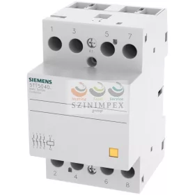   SIEMENS 5TT installációs kontaktor sorolható 40 A 440 V AC 4-z 230 V AC-műk 3mod 5TT5840-0