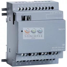   SIEMENS LOGO! digitális be- és kimeneti modul DM16 8DI 8DO tranzisztor 20.4-28,8 V/DC 6ED1055-1CB10-0BA2