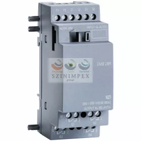  SIEMENS LOGO! digitális be- és kimeneti modul DM8 4DI 4DO relé 20.4-26,4 V/AC 20.4-28,8 V/DC 6ED1055-1HB00-0BA2