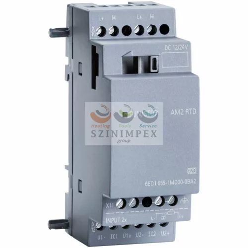 SIEMENS LOGO! analóg bemeneti modul Pt100/1000 10bit 2AI 6ED1055-1MD00-0BA2